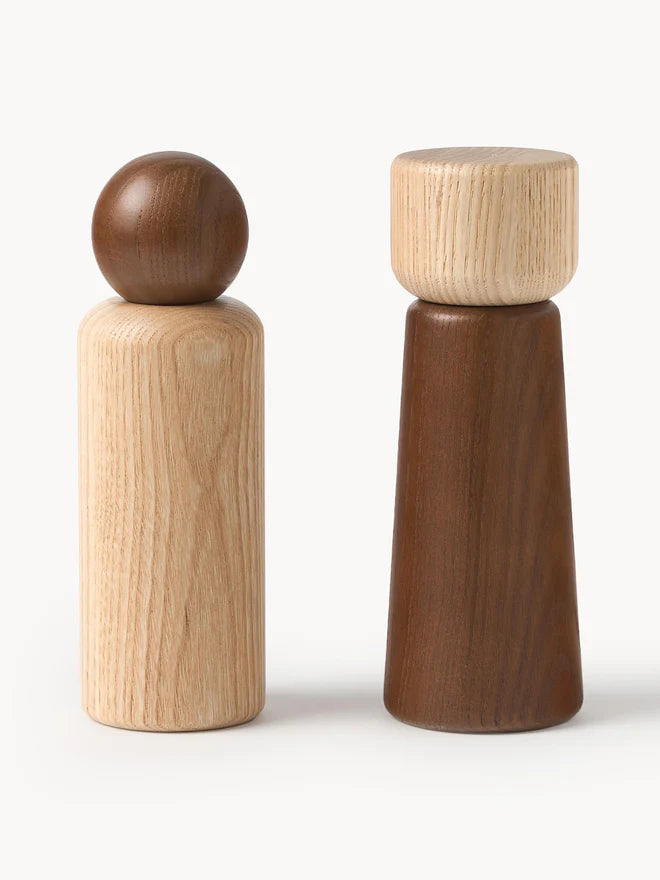 Ash Wood Salt and Pepper Mill