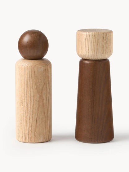 Ash Wood Salt and Pepper Mill